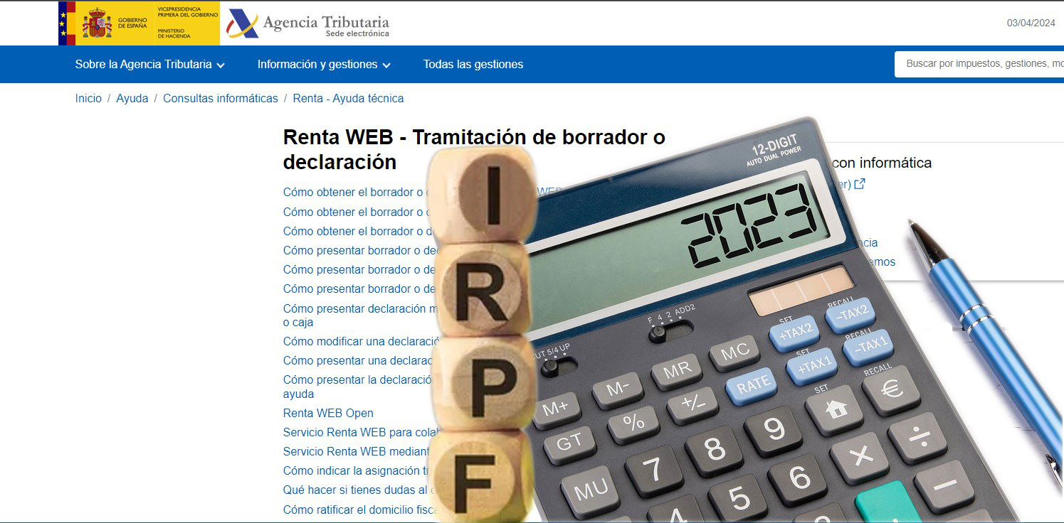 TE AYUDAMOS CON LA DECLARACIÓN DE LA RENTA 2023